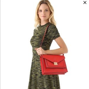 Red Loeffler Randall Rider Bag (full size)